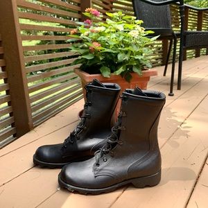 Army surplus combat boots